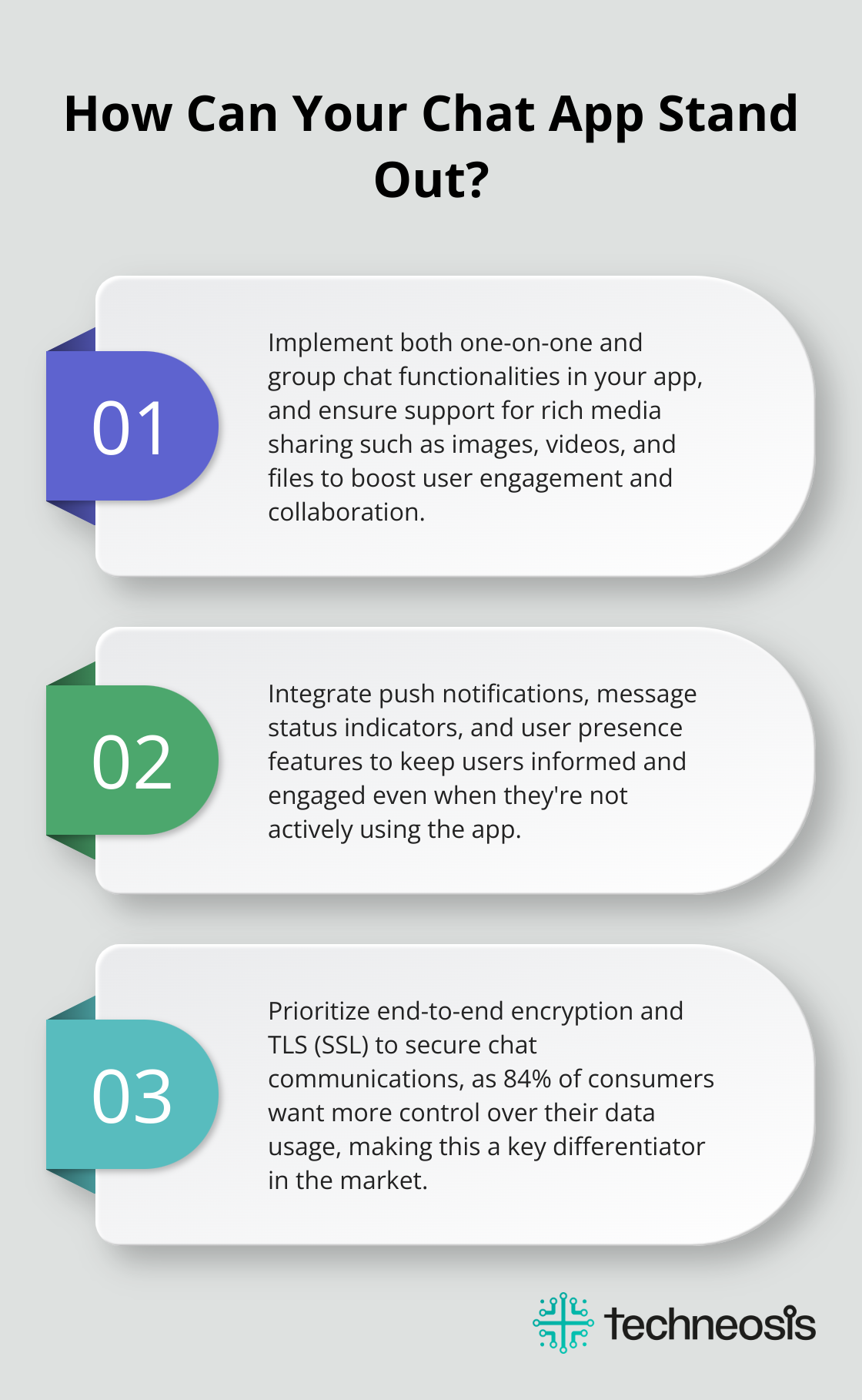 Infographic: How Can Your Chat App Stand Out? - mobile app chat integration