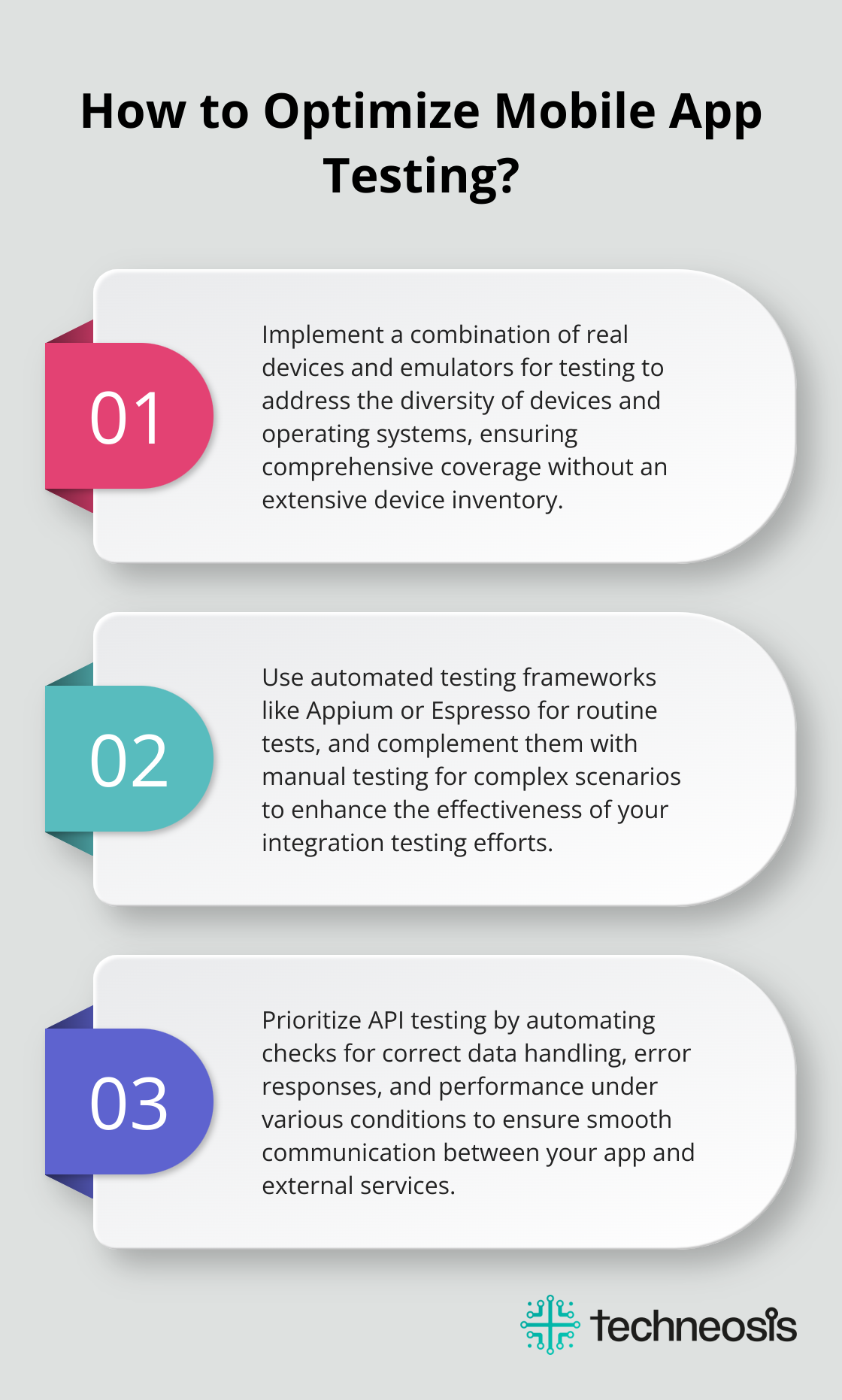 Infographic: How to Optimize Mobile App Testing?